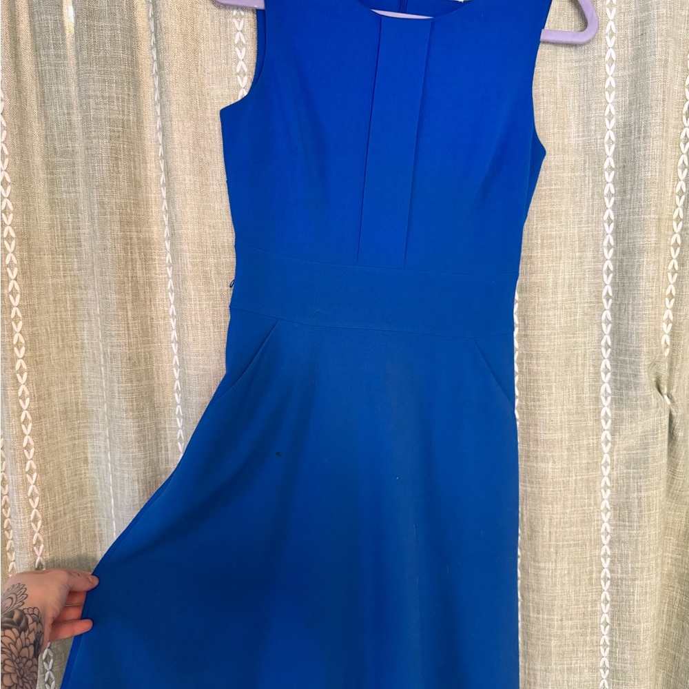 Calvin Klein Royal Blue Midi Dress